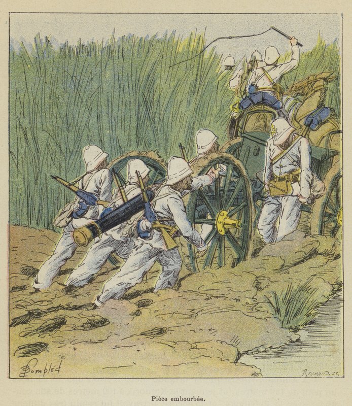 Darab embourbee alkotó: after Louis Charles Bombled