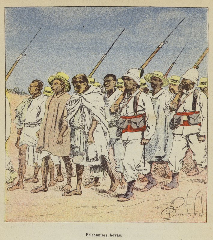 Hova foglyok alkotó: after Louis Charles Bombled