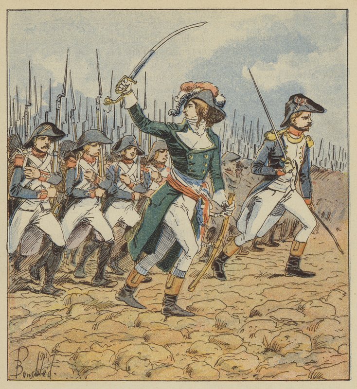 A nép képviselője a hadseregben alkotó: after Louis Charles Bombled