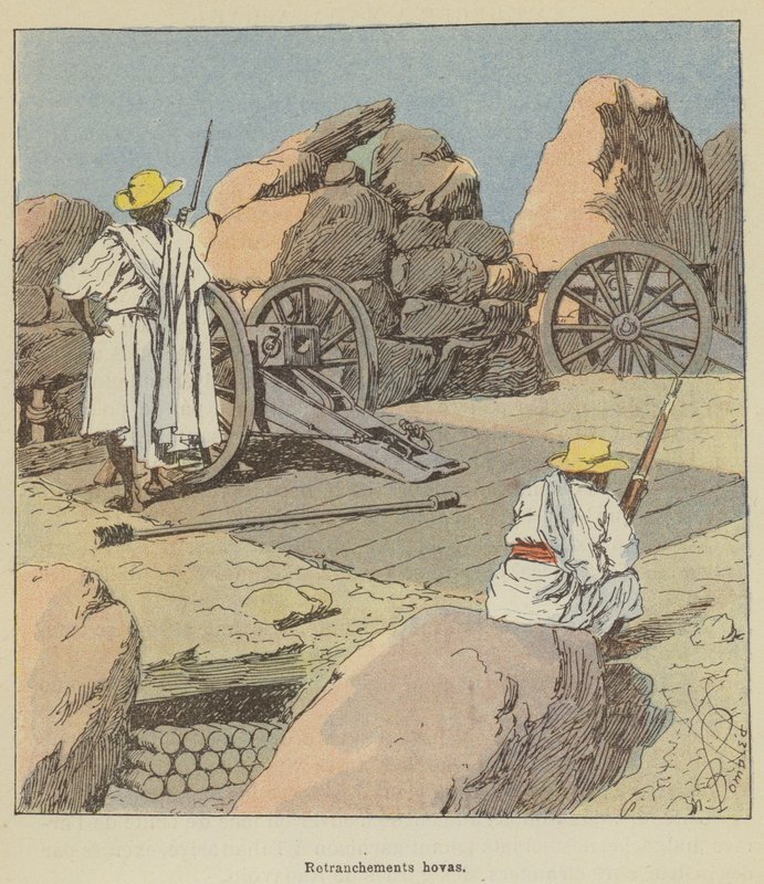 Hova inrenchments alkotó: after Louis Charles Bombled