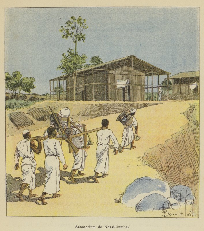 Nossi-Cumba szanatóriuma alkotó: after Louis Charles Bombled