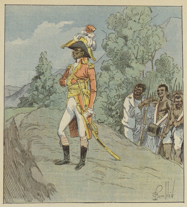 Toussaint nem volt érdemtelen ember alkotó: after Louis Charles Bombled