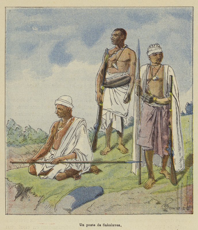 Sakalaves bejegyzése alkotó: after Louis Charles Bombled