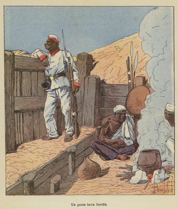 Megerősített hova posta alkotó: after Louis Charles Bombled