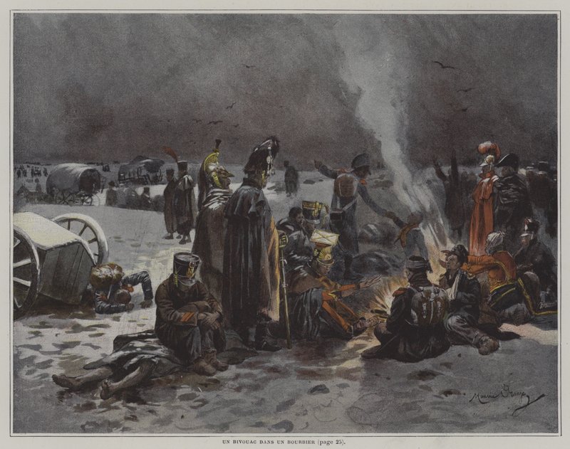 Egy bivak egy ingoványban alkotó: after Maurice Henri Orange