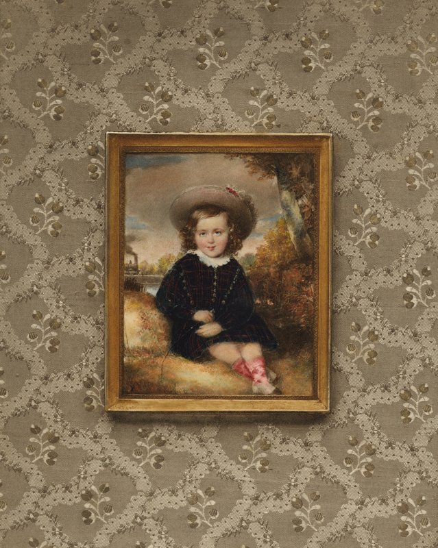 Johann, Liechtenstein hercegének portréja gyermekként, 1844 alkotó: after Moritz Michael Daffinger
