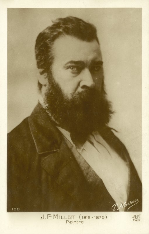 Jean-Francois Millet francia festő alkotó: after Nadar