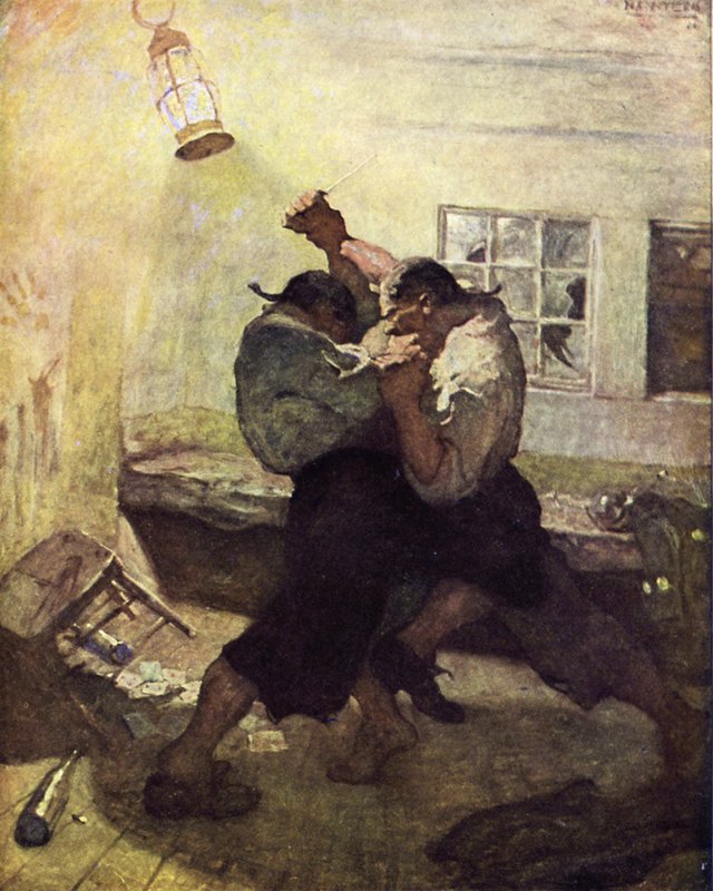 A Treasure Island illusztrációja alkotó: after Newell Convers Wyeth