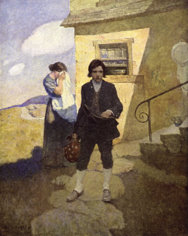 A Treasure Island illusztrációja alkotó: after Newell Convers Wyeth
