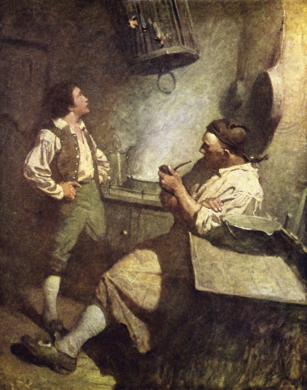 A Treasure Island illusztrációja alkotó: after Newell Convers Wyeth