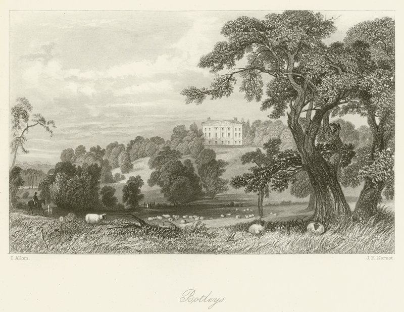 Botleys alkotó: after Thomas Allom