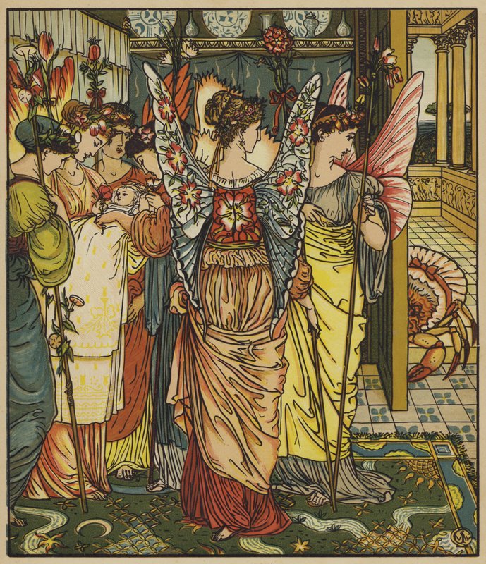 A tündérrák megjelenése alkotó: after Walter Crane