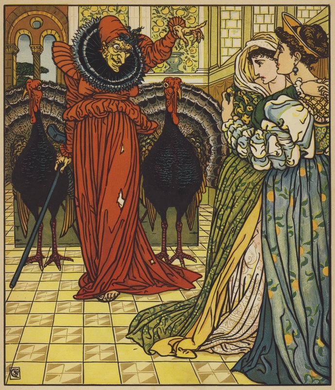 A sivatag tündérének megjelenése alkotó: after Walter Crane
