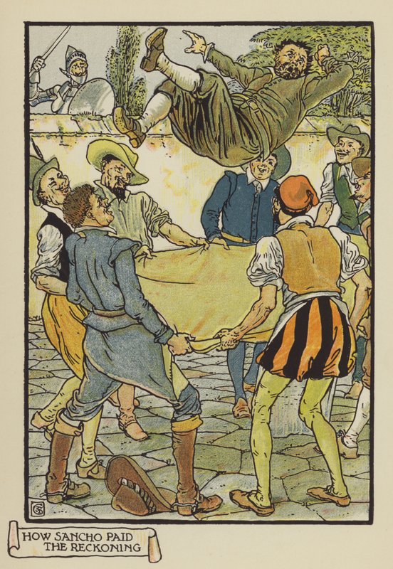 Hogyan fizette Sancho a Számítást alkotó: after Walter Crane