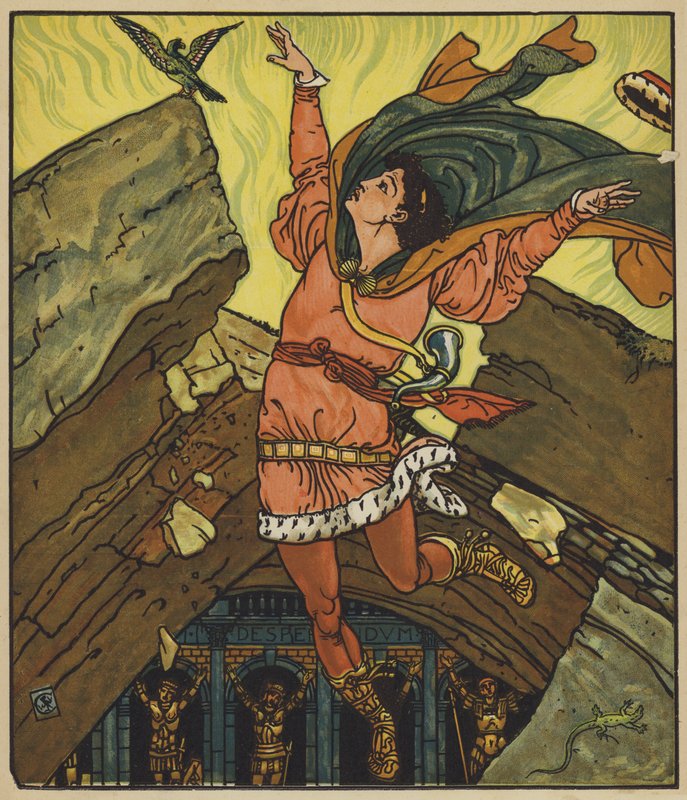 Cheri herceg és a kis zöld madár alkotó: after Walter Crane