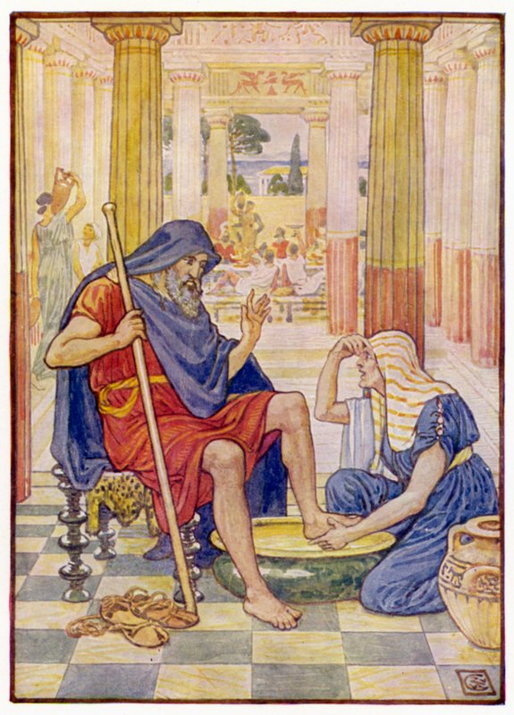 Igen, valóban, te vagy Odüsszeusz alkotó: after Walter Crane