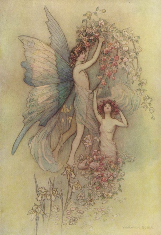 Geoffrey Chaucer, A hercegnő könyve alkotó: after Warwick Goble