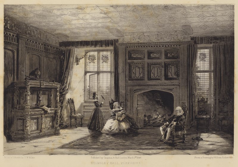 Helmsley Hall, Yorkshire alkotó: after William Richardson