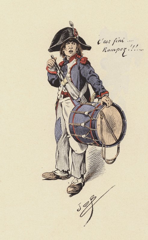 Dobos fiú (színes litó) alkotó: pseudonym for Onfray de Breville Jacques Job