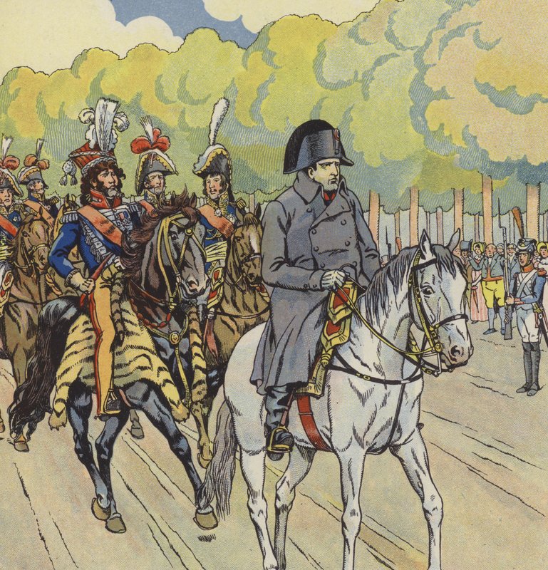 I. francia Napóleon, a "kis tizedes" beceneve (színes litó) alkotó: pseudonym for Onfray de Breville Jacques Job