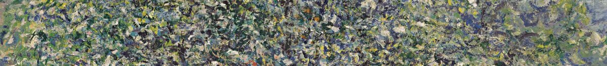 Az almafa (Claude Monet), Detail: Blühende Baumkrone