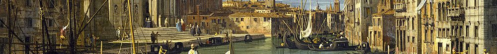 A Velencei Nagycsatorna bejárata (Giovanni Antonio Canal)