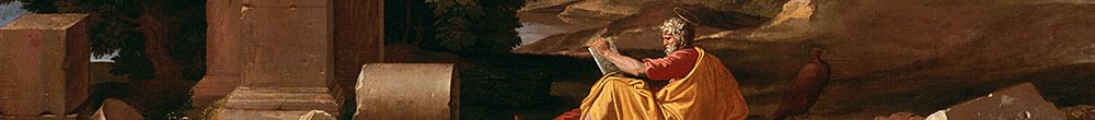 Táj Szent Jánossal a Patmoson (Nicolas Poussin)