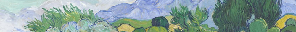 Búzamező ciprusokkal (Vincent van Gogh)