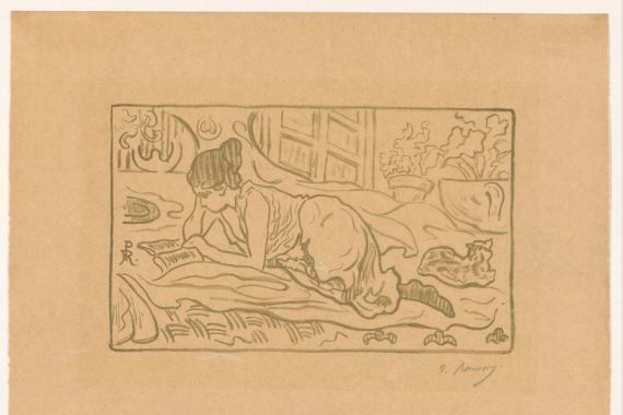  (signed by artist) Paul Élie Ranson
