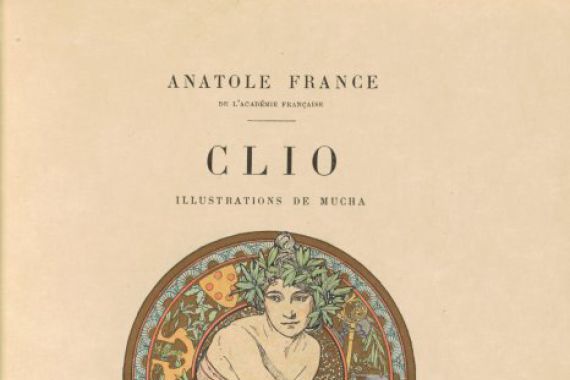 Alphonse Marie Mucha and Anatole France
