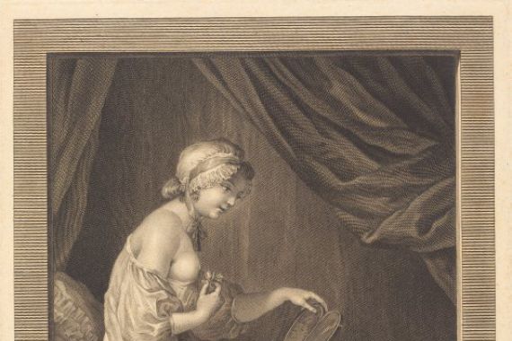 Antoine Francois Dennel after Gabriel Jacques de Saint Aubin
