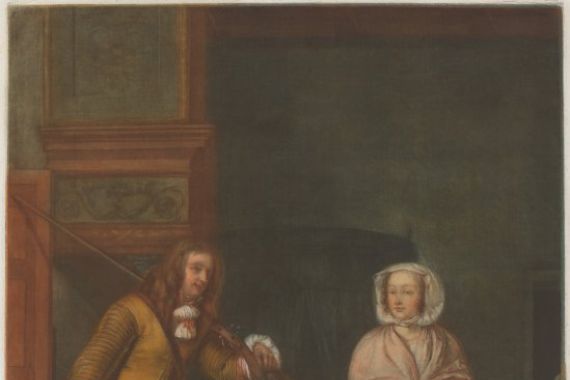Carlo Lasinio after Gabriel Metsu