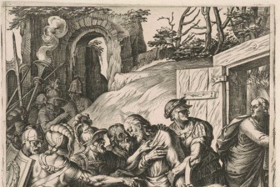 Cornelis Cort, after Girolamo Muziano