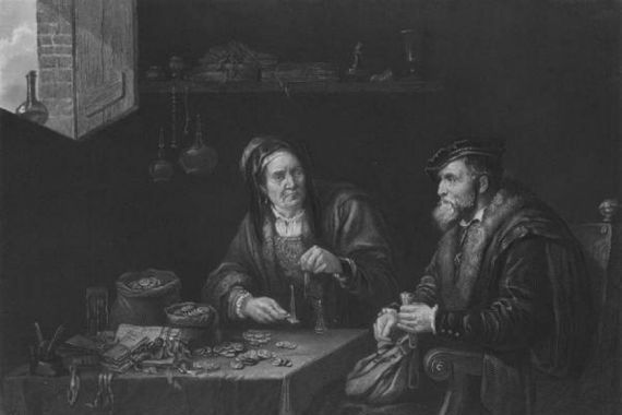 David the Younger after Teniers