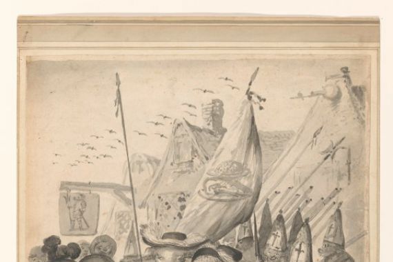 Egbert van Heemskerck (II) (signed by artist)