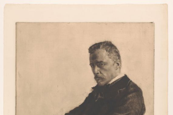 Ferdinand Schmutzer (signed by artist)