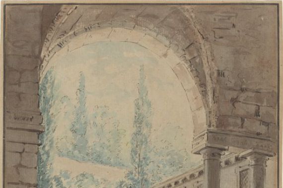 Follower of Hubert Robert