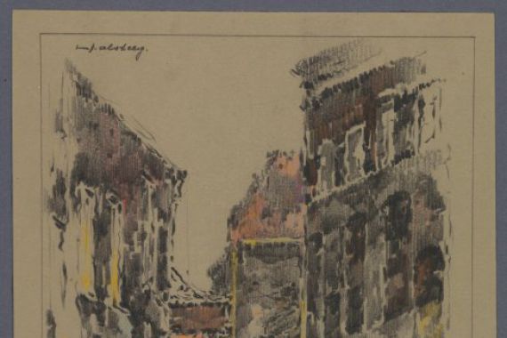 Frans Holst (signed by artist)
