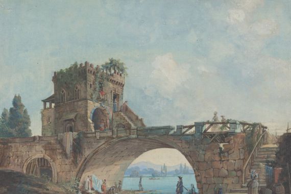 French 18th Century after Hubert Robert