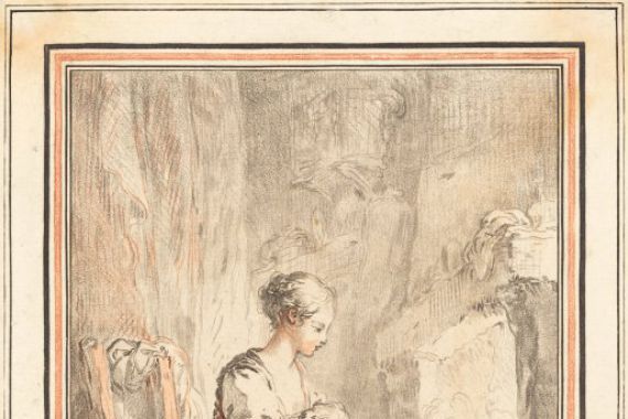 Gilles Antoine Demarteau after François Boucher