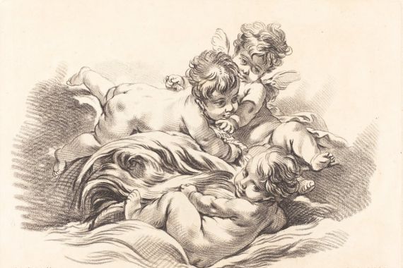 Gilles Demarteau, the Elder after François Boucher
