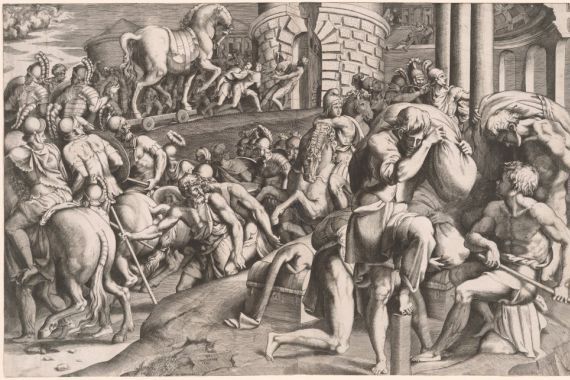 Giulio Bonasone, after Francesco Primaticcio