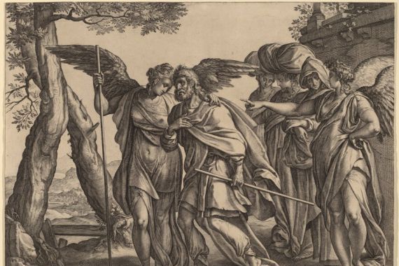 Hendrik Goltzius after Anthonie van Blocklandt
