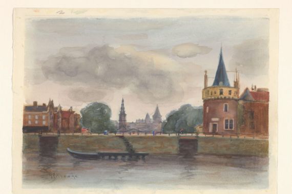 Herman Eduard Knaake (signed by artist)