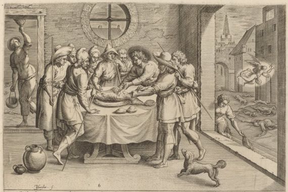 Jan Sadeler I, after Maarten van Cleef