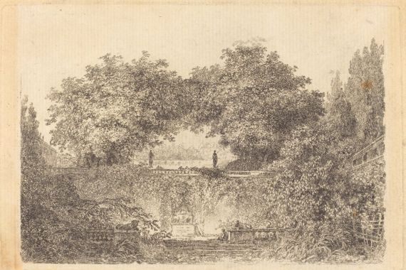 Jean Claude Richard de Saint Non after Jean Honoré Fragonard