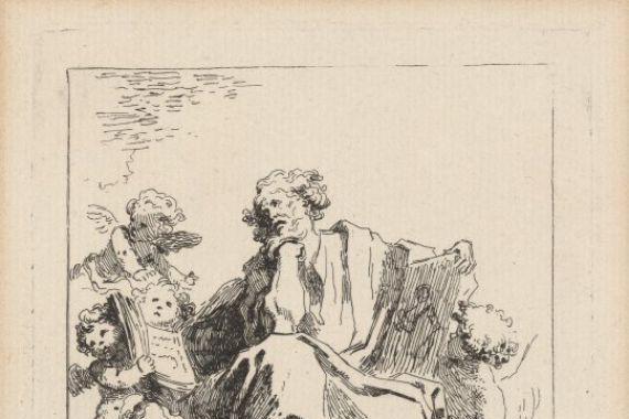 Jean Honoré Fragonard after Giovanni Lanfranco