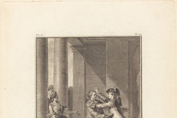 Jean Jacques Le Veau after Jean Michel Moreau