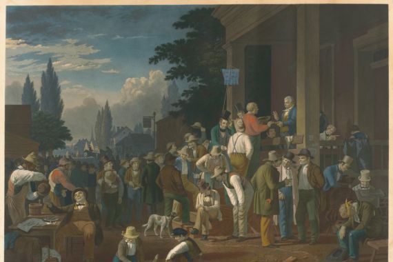 John Sartain after George Caleb Bingham