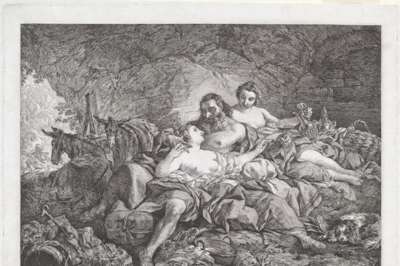 Joseph Marie Vien after Jean François de Troy